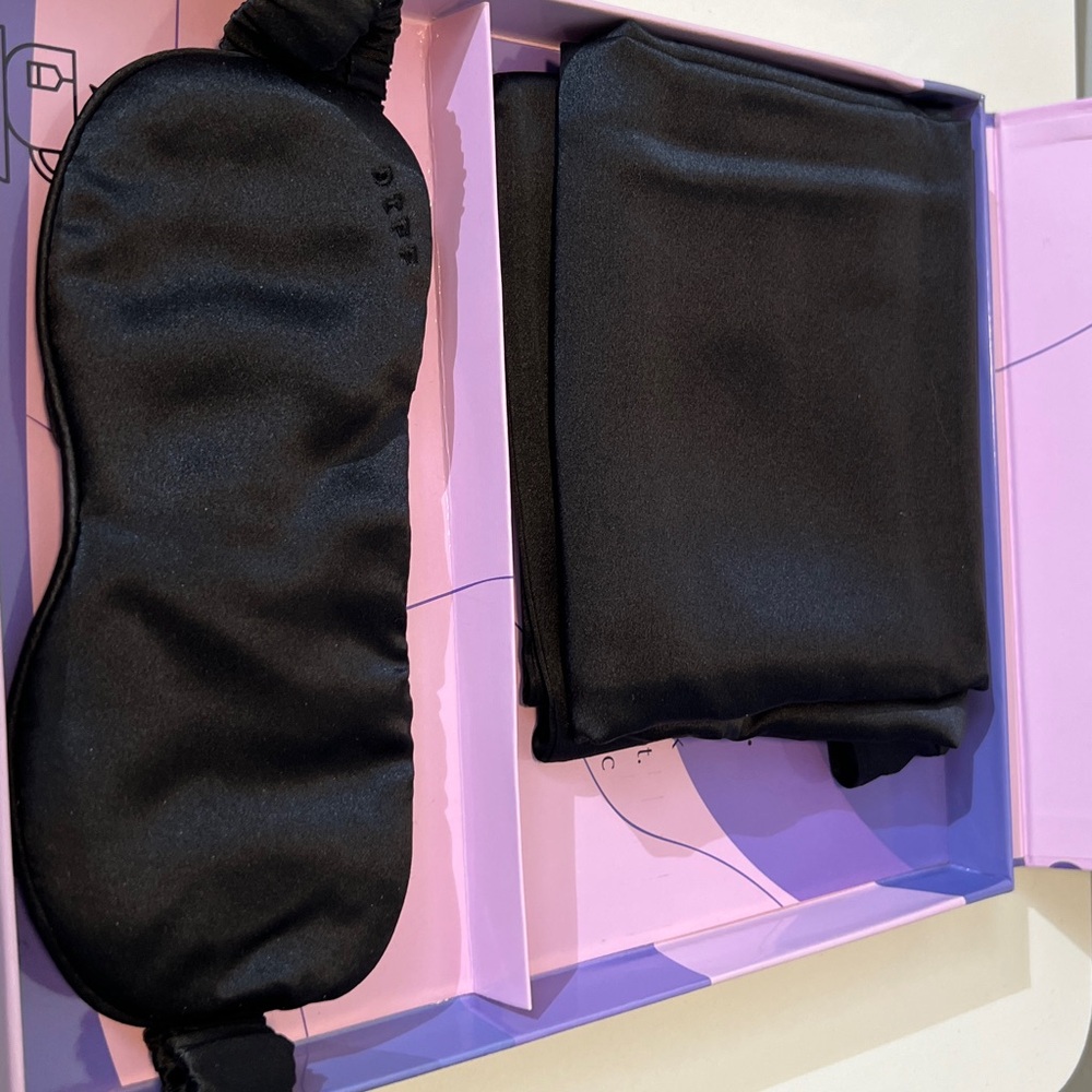 Purple and Pink DIFF Rest-Up, Beautiful pillow case and sleep mask